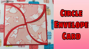Circle Envelope Card Tutorial | Scrapbook Card Ideas