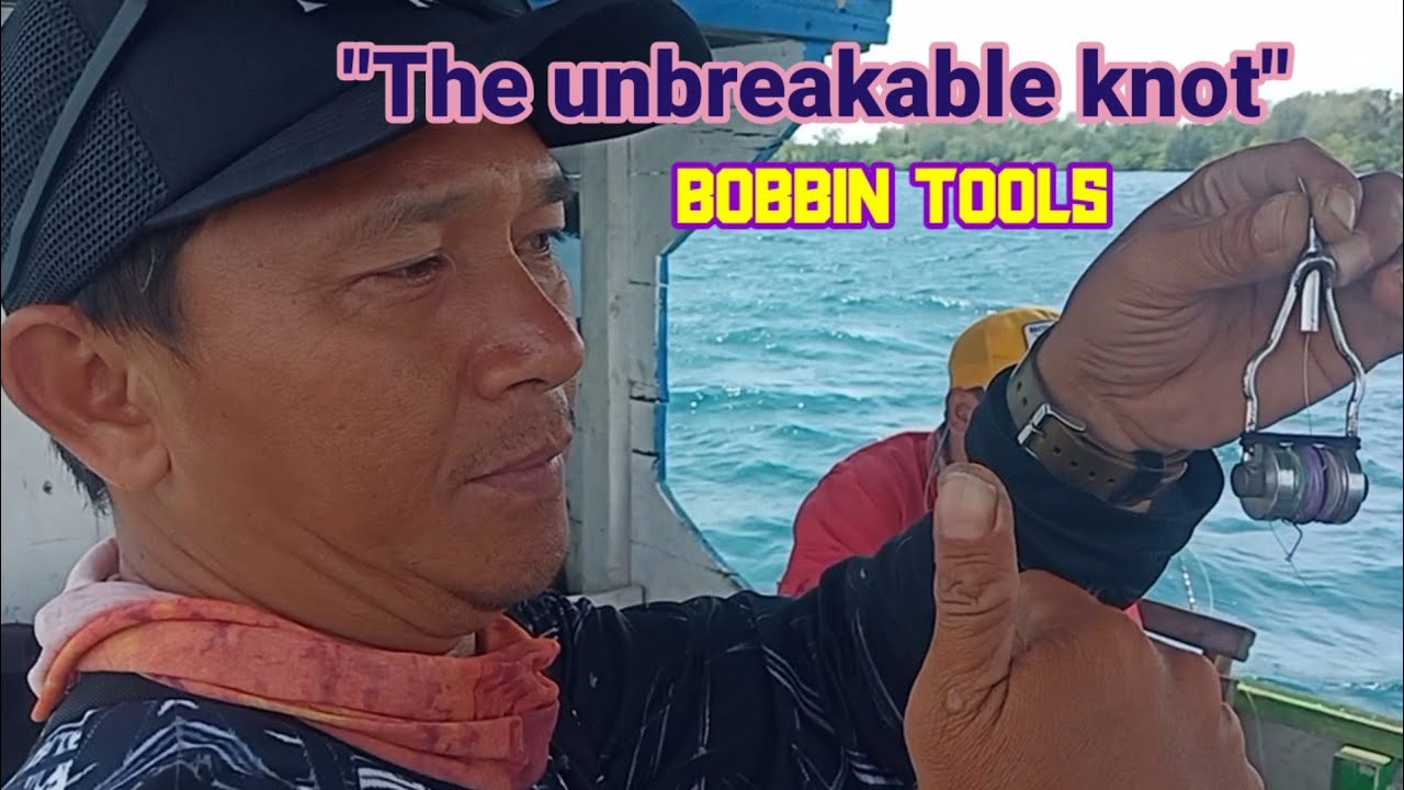 How to use BOBBIN FG knotter easy and strong Fg Knot YouTube