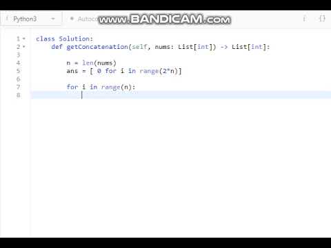 13. leetCode #1929 concatenation of array