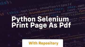 python selenium print page as pdf