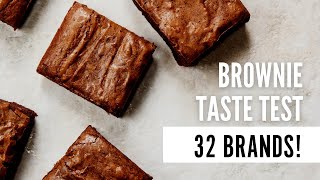 Boxed Brownie Taste Test (32 Brands!)