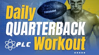 Daily Workout Routine For Quarterbacks | At Home Quarterback Workouts: