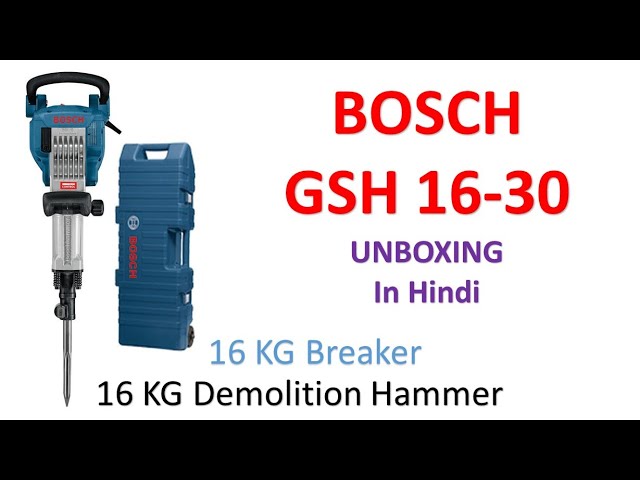 Bosch Professional GSH 16-30 Martillo Demoledor