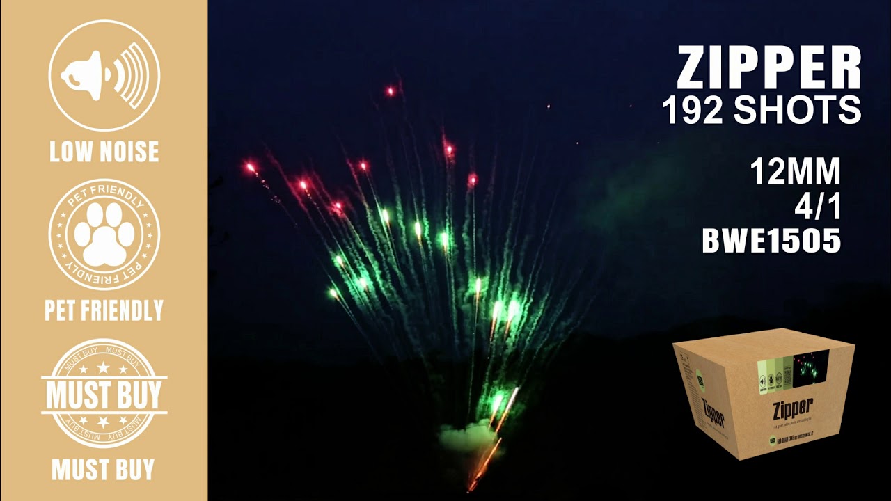 Zipper 192s 500 gram cake fireworks, low noise fireworks display