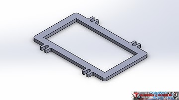 Solidworks Tutorial Sketch Model 5 - Hopper Flange