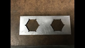 Milling a hexagon on a manual mill