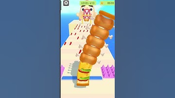 Sandwich Runner Gameplay New game update Top Games level 413 #sandwichrunner  #shorts