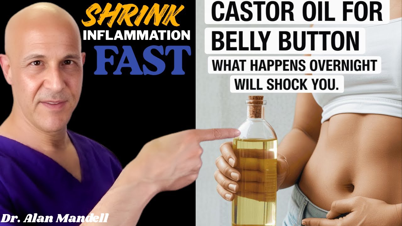 Rub Castor Oil HERE Tonight and Watch Your Inflammation Calm Down Naturally | Dr. Allan Mandell