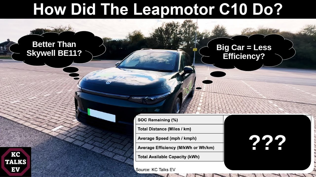 Тест запаса хода Leapmotor C10 по автомагистрали | KC Talks EV