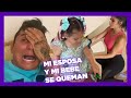 Kim Y Mi Bebé Se Queman Con Café! / Regresando De Viaje A Casa | Edwin Luna #MiOtroYo