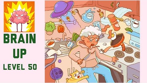 Brain Up Level 50 Find objects Walkthrough