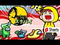 【ぴえん!】このゲームは絶対に人を信じちゃいけません! #Shorts【Among Us / アモングアス】【近アモ】