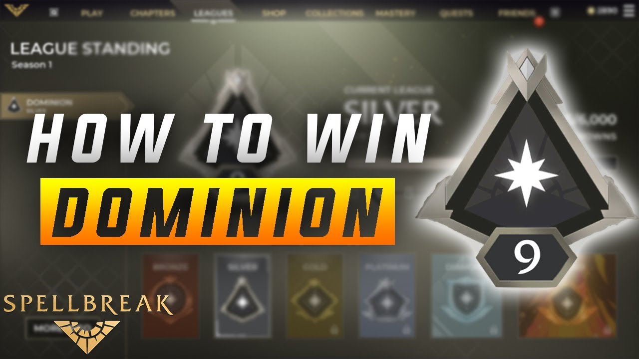 HOW TO WIN IN DOMINION! CHAPTER 2| SpellBreak