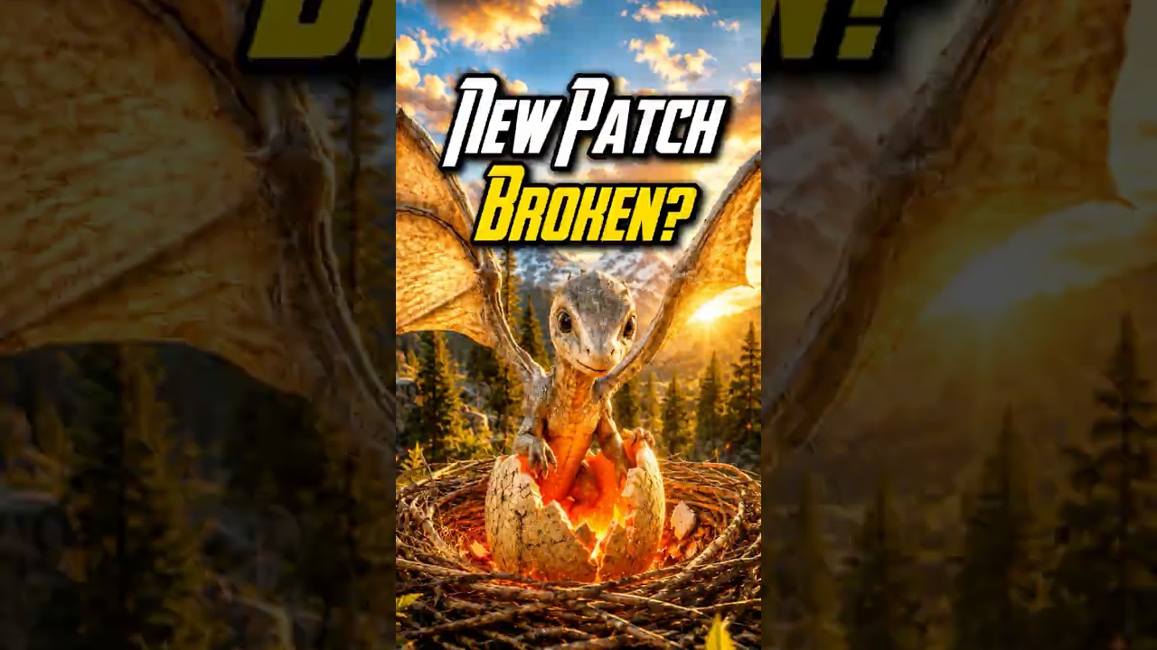 New BABY WYVERN In Patch 1.08 is BROKEN In Crimson Desert?