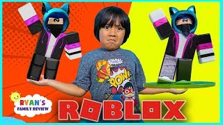 we made ryans roblox character into 3d toys in real life