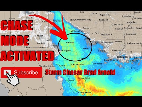 🔴LIVE STORM CHASING! Isolated Tornado Threat in Texas 4/25/2023 - YouTube