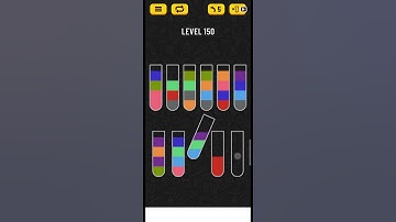 water sort game level 150