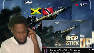 Kalonji Ready Fi War ! Chop Stick (Cut Audio) Jamaican Reaction