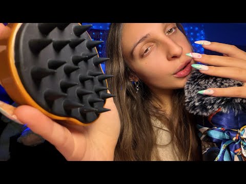 ASMR MASSAGE CRÂNIEN TRÈS INTENSE POUR DORMIR IMMÉDIATEMENT ✨😴