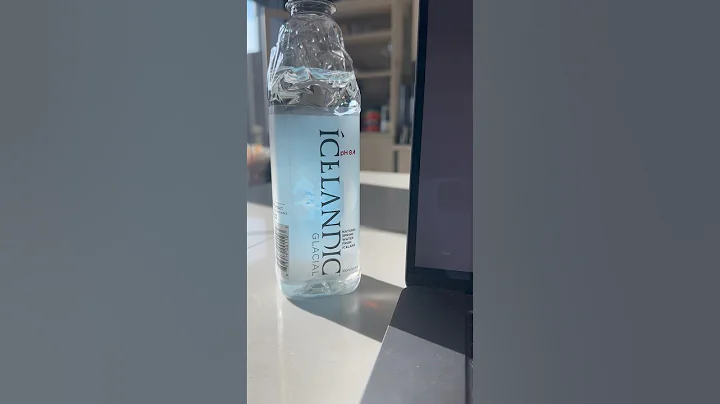 The Purest Water On Earth comes straight from Iceland ✨ #springwater #stayhydrated #water #iceland