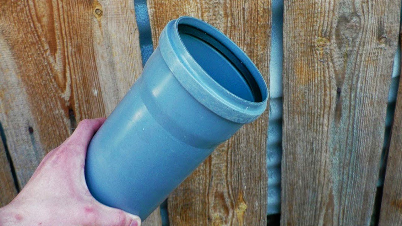 КРУТАЯ самоделка из канализационных труб! Это приспособление реально ...