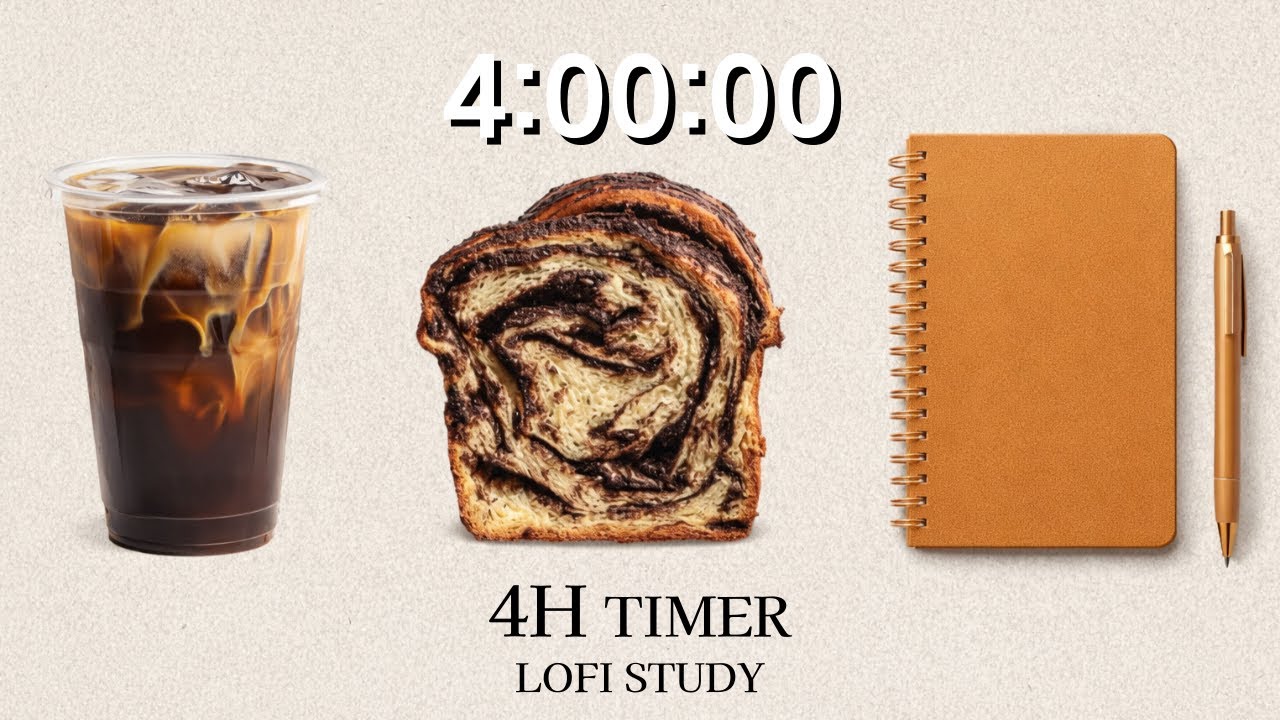 [playlist] 시작하면 멈추기 어려운 몰입 음악 4시간 | Deep Study