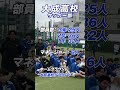 【俺がTeamNo.1】大成高校サッカー部のトレーニングに潜入!! #shorts #高校サッカー #大成
