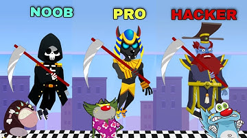 NOOB vs PRO vs HACKER Death Incoming #3 Android iOS Oggy And Jack