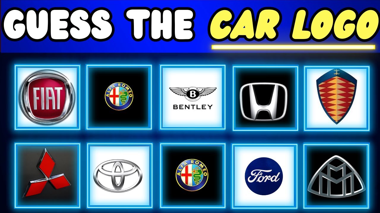 Car Icons of the Road — How Many Can You Name? | Easy, Medium, Hard!