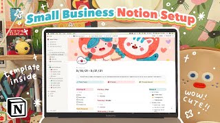 How I Organize My Small Business With Notion  Templates included!