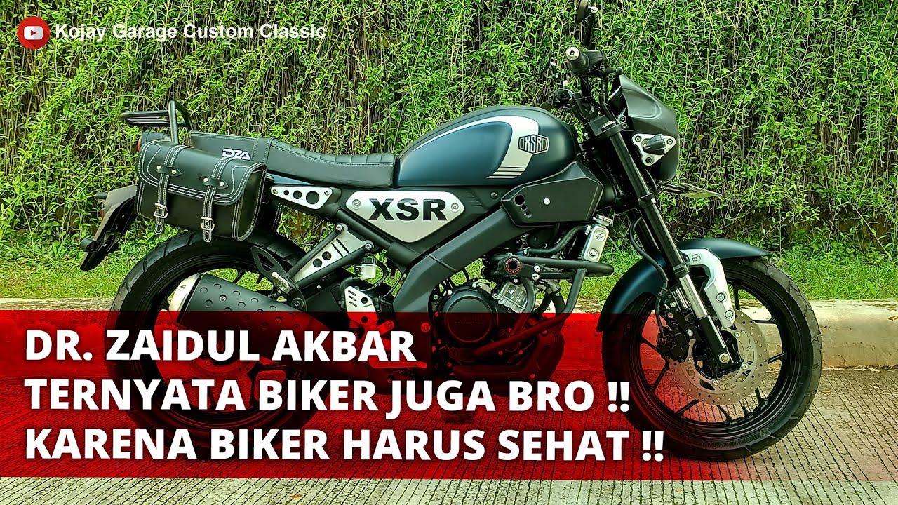 Yamaha XSR 155 custom tipis tipis untuk Dr. Zaidul Akbar JSR ala Kojay Garage