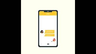 Motion Graphic | Chat text animation