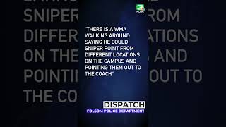Man accused of making threats at Folsom High School