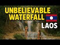 Worlds Most Beautiful Waterfall | Kuang Si Falls | #laos