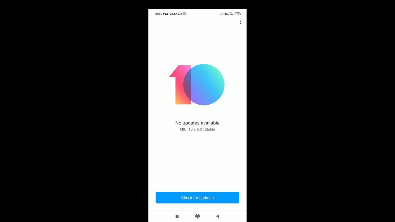 MIUI 10.3.5.0 Stable Update
