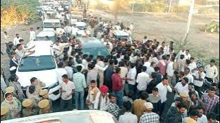 धोरीमना किसानों को पुलिस प्रशासन ने रोका