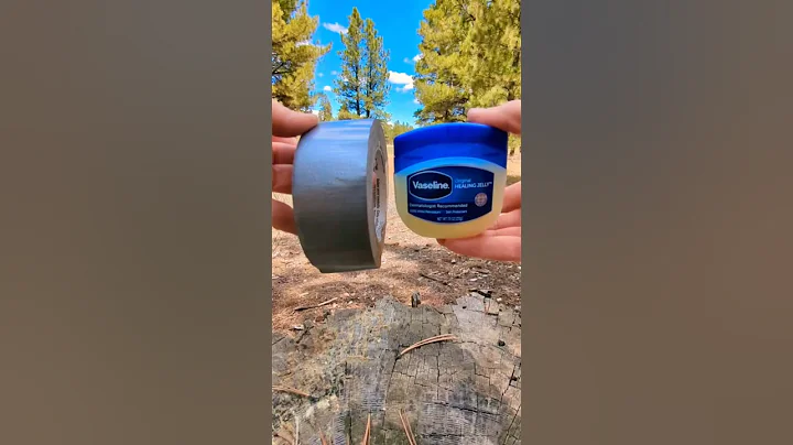 Survival Skills: Fire Starter Kit For Extreme Conditions #survival #outdoors #lifehacks