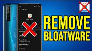 VAPORIZE Palm Store Bloatware on your Tecno Camon 15 Premier! (2026) screenshot 2