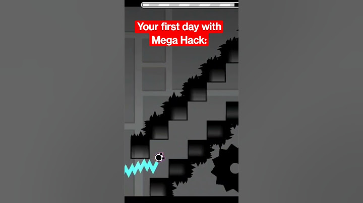 Your first day with Mega Hack: #geometrydash #gd #gaming #challenge #gigachad #music
