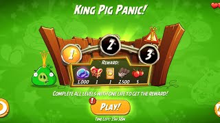 Angry Birds 2 AB2 King Pig Panic KPP 1 BIRDIE 2 STRIKE