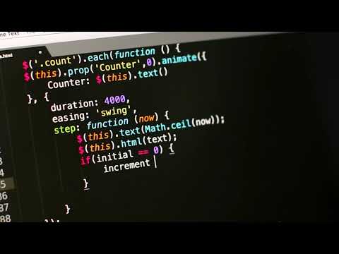 Coding Video | Royalty Free Stock HD Video