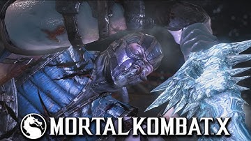 BLUE NINJA VS. YELLOW NINJAS | Mortal Kombat X: "Sub-Zero" (Cryomancer) Online Gameplay