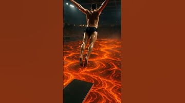 He Jumped Into WHAT?! The Most Insane AI ASMR Pool Series Ever (Cheddar, Lava, Frogs & Liquid Metal)