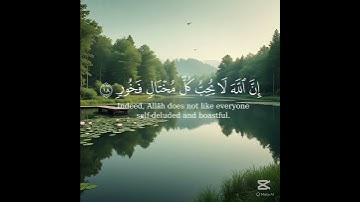 ﴿ولا تصعر خدك للناس ولا تمشي في الأرض مرحا﴾ سورة لقمان - ياسر الدوسري #المصحف #قران_كريم
