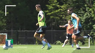 WATCH: Giacomo Vrioni TRAINS for the first time with New England Revolution AFTER LEAVING Juventus