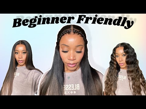 WOW😍This Chestnut Brown Ombré Yaki Wig Looks TOO Real! | Glueless Install + 2 Styles |Nadula