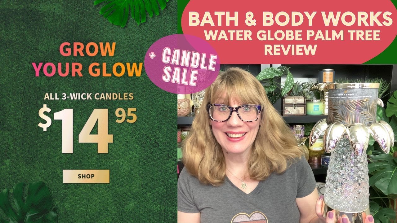 Bath & Body Works NEW Water Globe Palm Tree Review!