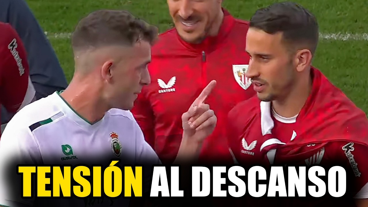 Tensión al descanso: Íñigo Vicente se encara con Sancet y sorprende a Berchiche y Berenguer