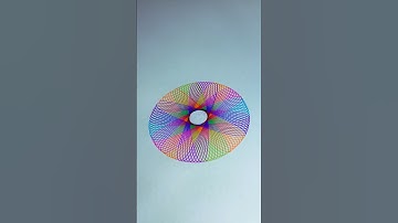 Amazing Spirograph #spirograph #satisfying #art #asmr #pattern #viral #spirographshr #shorts