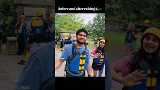 #riverrafting 🌊🛶Started fresh, ended stressed😂😅🙃Watch till the end! #rafting #riverside #funny